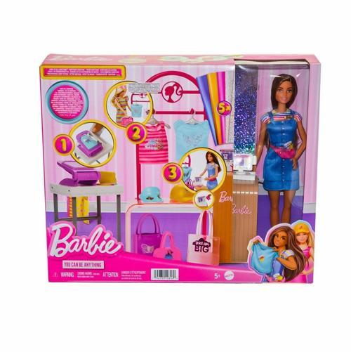 HKT78 Barbie'nin Tasarım Butiği Kız Erkek Çocuk Oyuncak Eğitici Oyuncaklar