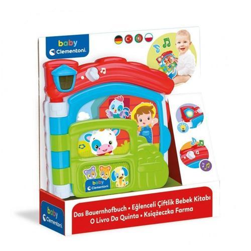 17652 Baby Clementoni - Bebek Kitabı +10 ay Kız Erkek Çocuk Oyuncak Eğitici Oyuncaklar