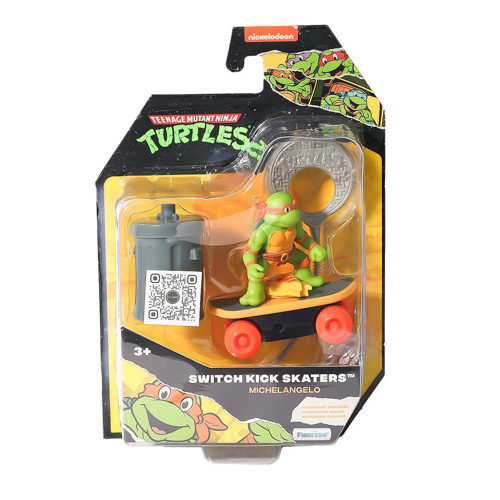 TU812001 TMNT Ninja Kaplumbağalar Kaykay Figürü - 71052 -1adet fiyatıdır Kız Erkek Çocuk Oyuncak Eği