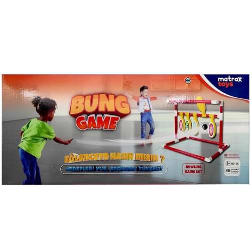 Bung Game Bowling Oyun Seti Kız Erkek Çocuk Oyuncak Eğitici Oyuncaklar