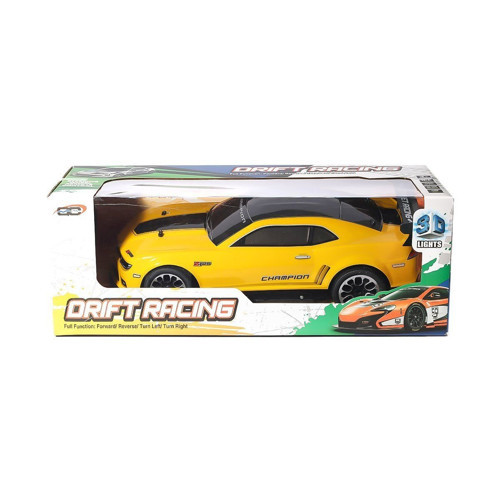 3700-111A 1 10 Kumandalı Şarjlı Işıklı Drift Racing Araba 41cm 1:10 -Can Kız Erkek Çocuk Oyuncak Eği