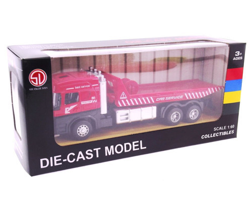 Die Cast Model Çek Bırak Kurtarıcı Kamyon Kız Erkek Çocuk Oyuncak Eğitici Oyuncaklar
