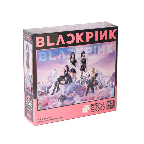 20069 Black Pink 500 Parça Puzzle Kız Erkek Çocuk Oyuncak Eğitici Oyuncaklar
