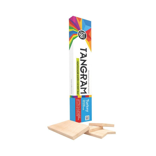 1431 Redka, T Tangram 4 Parça Kız Erkek Çocuk Oyuncak Eğitici Oyuncaklar
