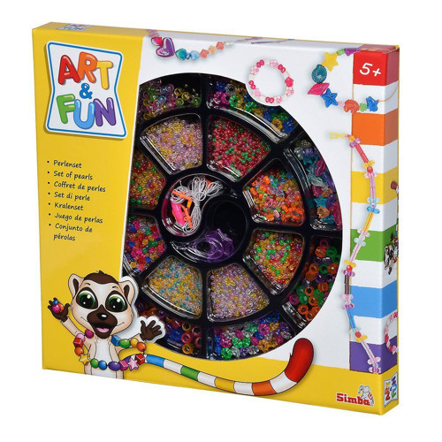 106374137 Art Fun Beadset Takı Tasarım Seti - Simba Kız Erkek Çocuk Oyuncak Eğitici Oyuncaklar