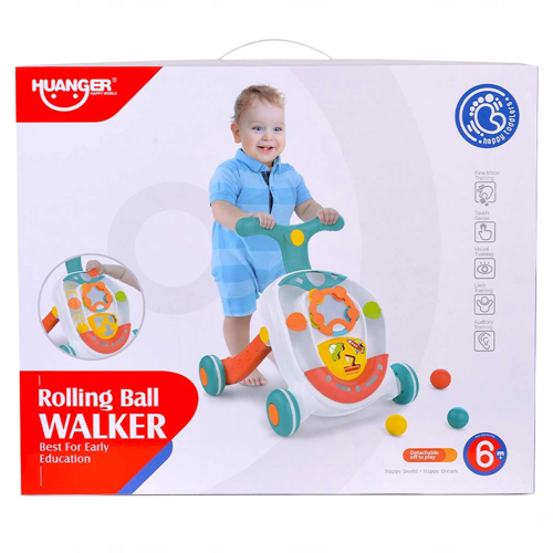 Rolling Ball Walker Yürüme Arkadaşı HE0820 Kız Erkek Çocuk Oyuncak Eğitici Oyuncaklar