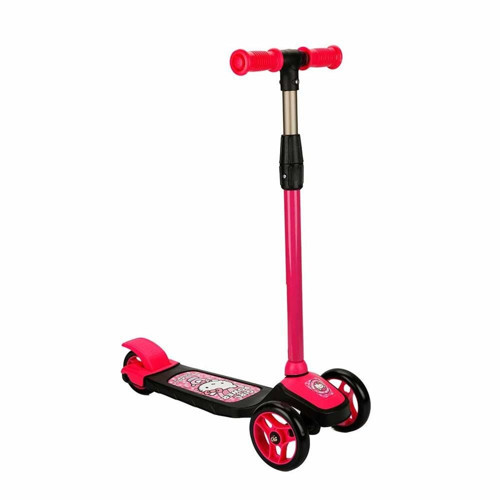 Hello Kitty 3 Tekerlekli Twistable Scooter Kız Erkek Çocuk Oyuncak Eğitici Oyuncaklar