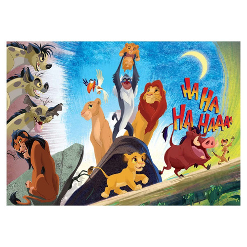 KS Lion King 100 Parça Puzzle Kız Erkek Çocuk Oyuncak Eğitici Oyuncaklar