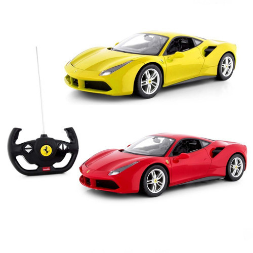 Rastar Kumandalı 1:14 Ferrari 488 GTB Kız Erkek Çocuk Oyuncak Eğitici Oyuncaklar