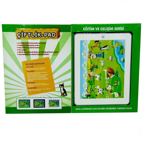 Eğitici Çiftlik Pad Kız Erkek Çocuk Oyuncak Eğitici Oyuncaklar