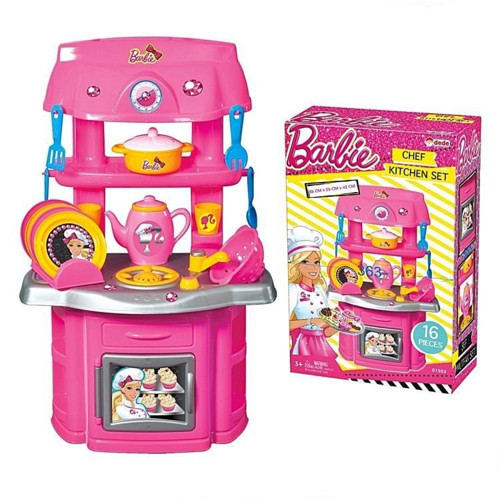 Dede Barbie Şef Mutfak Seti Kız Erkek Çocuk Oyuncak Eğitici Oyuncaklar