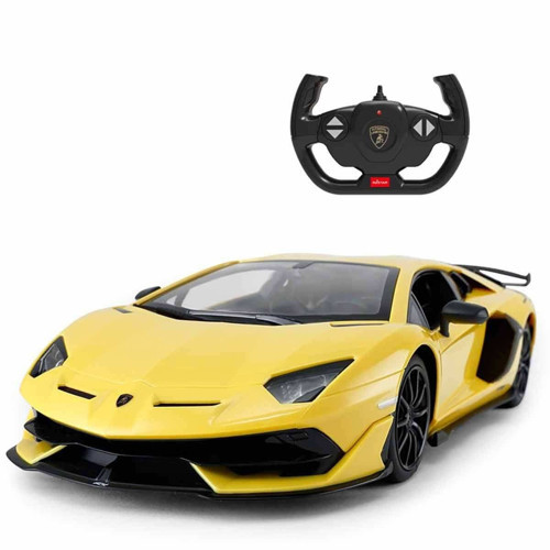 1:14 Uzaktan Kumandalı Lamborghini Aventador SVJ Araba Kız Erkek Çocuk Oyuncak Eğitici Oyuncaklar