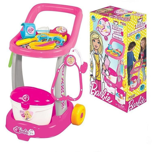 Barbie Oyuncak Doktor Servis Arabası Kız Erkek Çocuk Oyuncak Eğitici Oyuncaklar