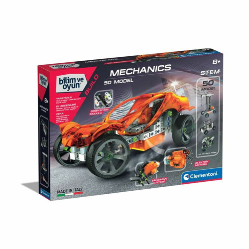 75025TR Mekanik Laboratuvarı - 50 Model +8 yaş Kız Erkek Çocuk Oyuncak Eğitici Oyuncaklar