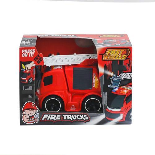 ER-243 Fast Wheels İtfaiye Kamyonu Kız Erkek Çocuk Oyuncak Eğitici Oyuncaklar