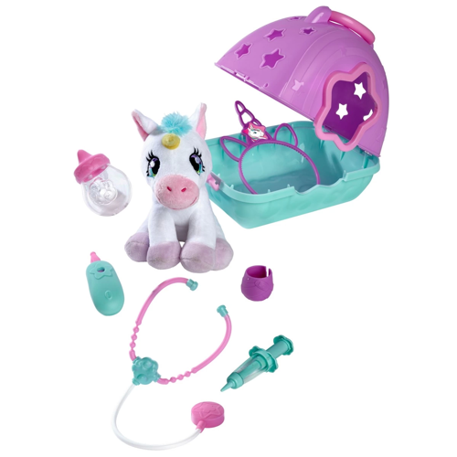 Vet Case with Plush Unicorn Kız Erkek Çocuk Oyuncak Eğitici Oyuncaklar