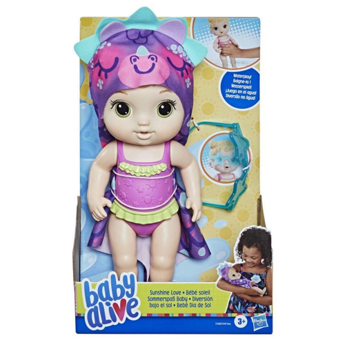 Baby Alive Güneş Işığı Seven Bebeğim F2568 Kız Erkek Çocuk Oyuncak Eğitici Oyuncaklar