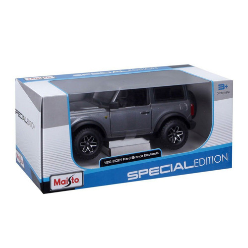 MAY 31550 Maisto 1/24 2021 Model Ford Bronco Badlands Kız Erkek Çocuk Oyuncak Eğitici Oyuncaklar