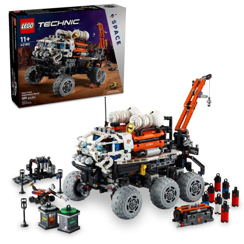 42180 Lego Technic Mars Ekibi Keşif Aracı 1599 parça +11 yaş Kız Erkek Çocuk Oyuncak Eğitici Oyuncak