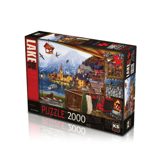 22506 KS, Hallstatt, 2000 Parça Puzzle Kız Erkek Çocuk Oyuncak Eğitici Oyuncaklar