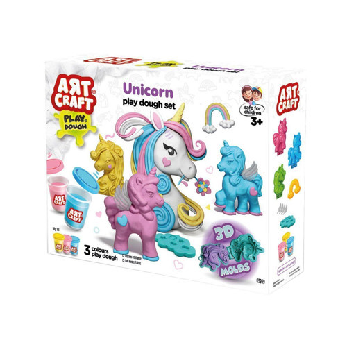 03999 Art Craft Unicorn Hamur Set 168 Gr Kız Erkek Çocuk Oyuncak Eğitici Oyuncaklar