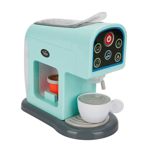 Little Chef Sesli ve Işıklı Kapsül Kahve Makinesi Kız Erkek Çocuk Oyuncak Eğitici Oyuncaklar