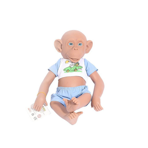 ELF23301 Maymun 35cm - 1adet Stokta Olan Gönderilir Kız Erkek Çocuk Oyuncak Eğitici Oyuncaklar
