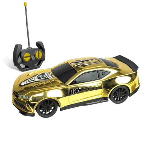 Sparkling Tuners 1/16 Altın 27MHZ Kumandalı Araba Kız Erkek Çocuk Oyuncak Eğitici Oyuncaklar