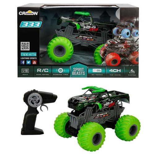 1:18 Uzaktan Kumandalı Spirit Beasts Pick Up USB Şarjlı Araba 25cm Kız Erkek Çocuk Oyuncak Eğitici O