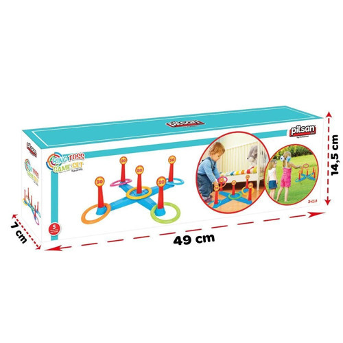 06 018 Pilsan Halka Atma Oyunu Kız Erkek Çocuk Oyuncak Eğitici Oyuncaklar