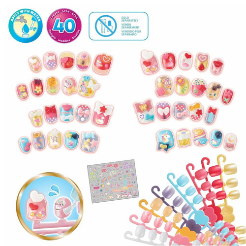 35059 AquaBeads Kalpler ve Kurdeleler - Yedek Tırnak Paketi +4 yaş Kız Erkek Çocuk Oyuncak Eğitici O