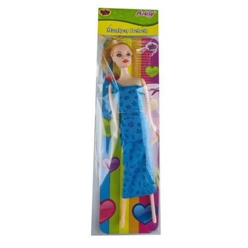 Oydaş Anlily Kart Poşette Manken Bebek 2416 Kız Erkek Çocuk Oyuncak Eğitici Oyuncaklar