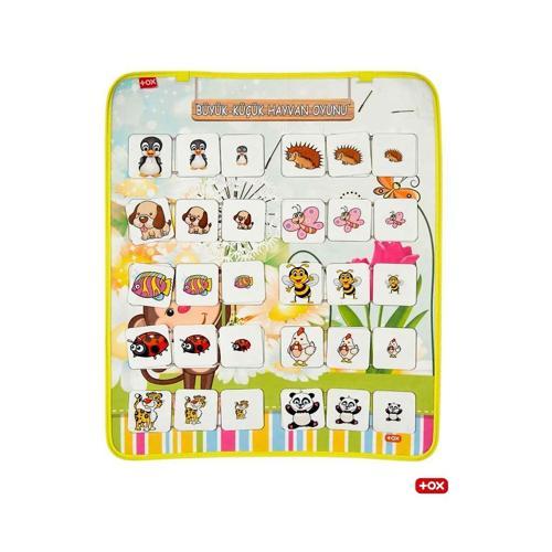 Büyük Küçük Hayvan Oyunu Kız Erkek Çocuk Oyuncak Eğitici Oyuncaklar