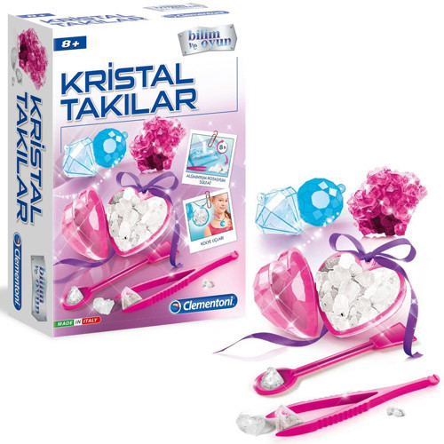 64599 Kristal Takılar - Bilim ve Oyun +8 yaş Kız Erkek Çocuk Oyuncak Eğitici Oyuncaklar