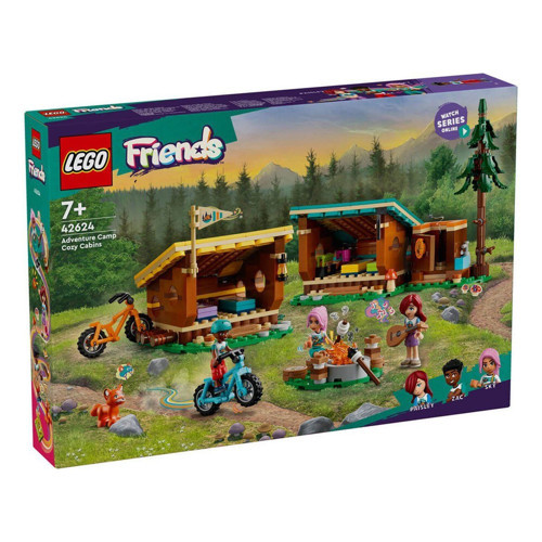 42624 Lego Friends Macera Kampı Şirin Kulübeler 437 parça +7 yaş Kız Erkek Çocuk Oyuncak Eğitici Oyu