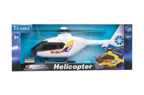 Kutulu Plastik Beyaz Helikopter Kız Erkek Çocuk Oyuncak Eğitici Oyuncaklar