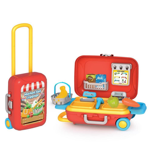 03904 Candy&Ken Market Set Bavulum Kız Erkek Çocuk Oyuncak Eğitici Oyuncaklar
