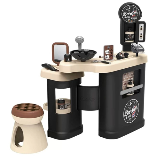 Smoby Berber Dükkanı 320243 Kız Erkek Çocuk Oyuncak Eğitici Oyuncaklar