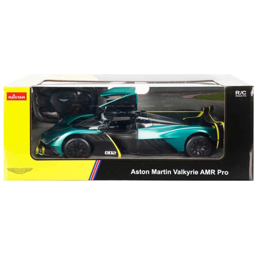 Rastar 1/14 F/F Aston Martin Valkyrie AMR PRO 2.4GHZ Işıklı Kumandalı Araba Kız Erkek Çocuk Oyuncak