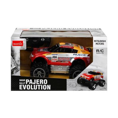 020100 1:18 Mitsubishi Pajero Evolution Uzaktan Kumandalı Araba Kız Erkek Çocuk Oyuncak Eğitici Oyun