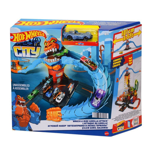 HDR29 Hot Wheels Düşman Yaratıklar Oyun Seti Kız Erkek Çocuk Oyuncak Eğitici Oyuncaklar