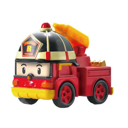 Robocar Poli Metal Araç Karakter Figür Roy Kız Erkek Çocuk Oyuncak Eğitici Oyuncaklar