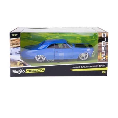 MAY 31333 1:24 1966 Chevrolet Chevelle SS 396 Model Araba Kız Erkek Çocuk Oyuncak Eğitici Oyuncaklar