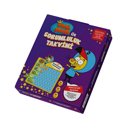 CHV-102049 Chiva Sorumluluk Takvimi Kız Erkek Çocuk Oyuncak Eğitici Oyuncaklar
