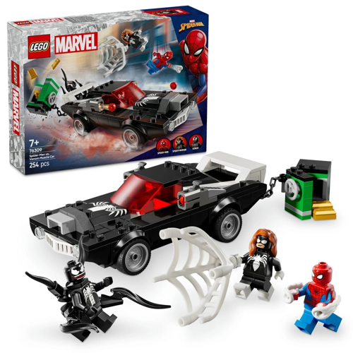 LEGO Marvel Örümcek Adam Venom Arabasına Karşı 76309 Kız Erkek Çocuk Oyuncak Eğitici Oyuncaklar