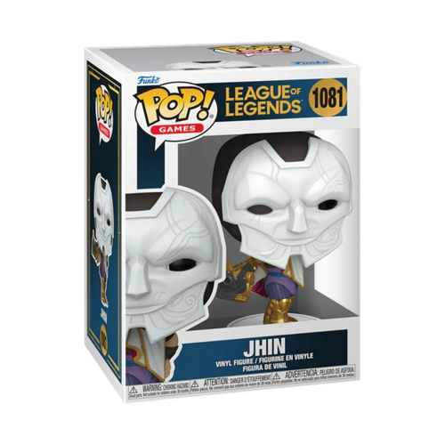Funko POP Games: League of Legends - Jhin Kız Erkek Çocuk Oyuncak Eğitici Oyuncaklar