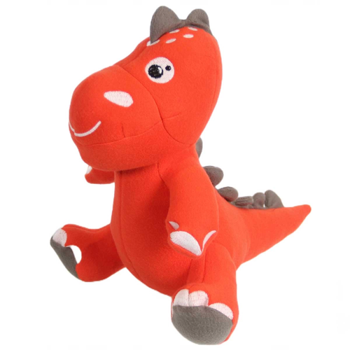 Dino Peluş Oyuncak Turuncu 25cm Kız Erkek Çocuk Oyuncak Eğitici Oyuncaklar