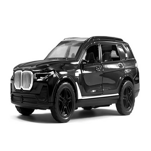 Şeffaf Kutuda Metal BMW X7 Araba Kız Erkek Çocuk Oyuncak Eğitici Oyuncaklar