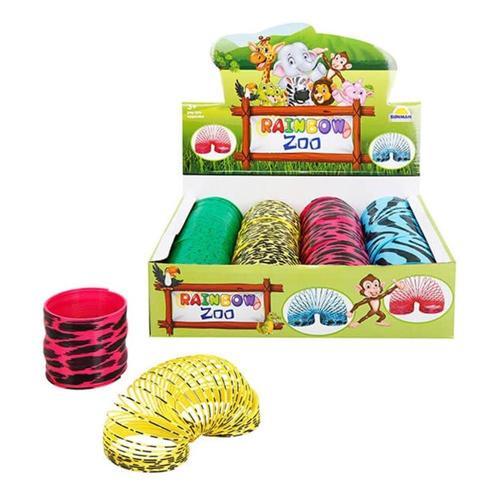 Rainbow Vahşi Hayvan Desenli Stres Yayı Kız Erkek Çocuk Oyuncak Eğitici Oyuncaklar