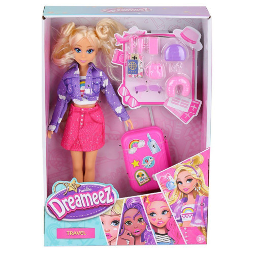 81028 Dreameez Bebek ve Seyahat Seti Kız Erkek Çocuk Oyuncak Eğitici Oyuncaklar